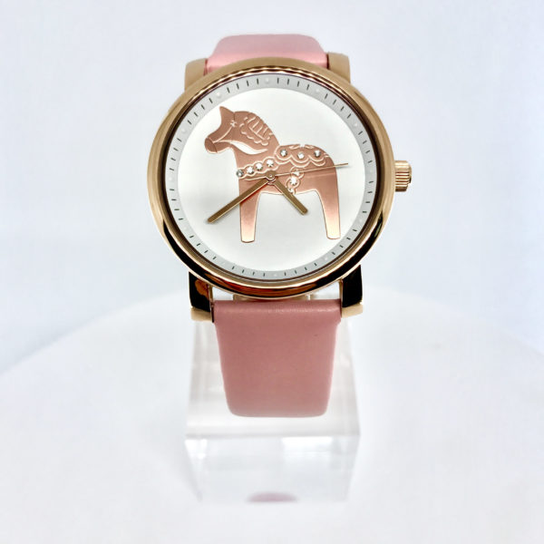 Tillbehör: Läderarmband rosa